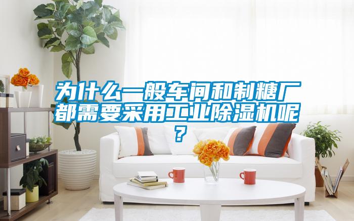 為什么一般車間和制糖廠都需要采用工業除濕機呢？