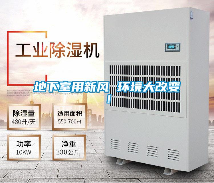 地下室用新風 環境大改變！