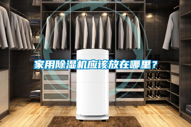 家用除濕機(jī)應(yīng)該放在哪里?