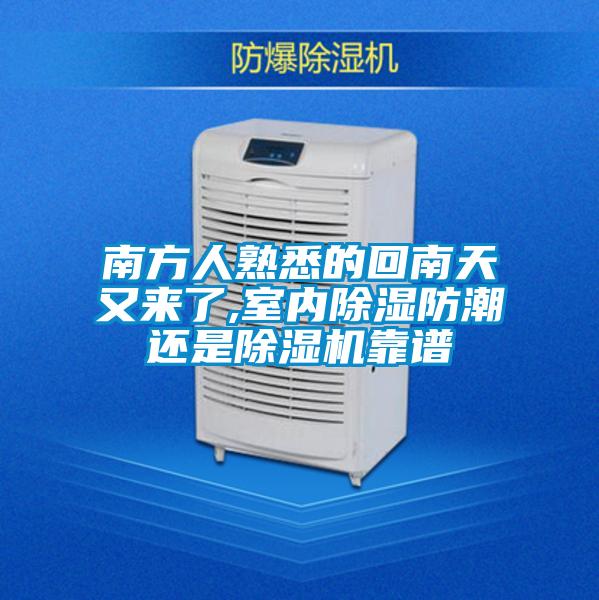 南方人熟悉的回南天又來了,室內(nèi)除濕防潮還是除濕機靠譜