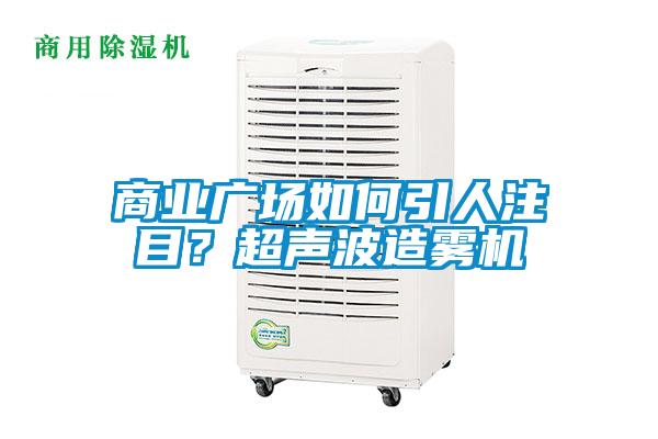 商業(yè)廣場(chǎng)如何引人注目?超聲波造霧機(jī)