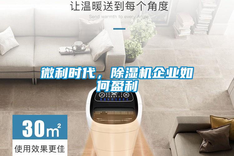 微利時代，除濕機(jī)企業(yè)如何盈利