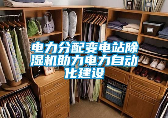 電力分配變電站除濕機助力電力自動化建設