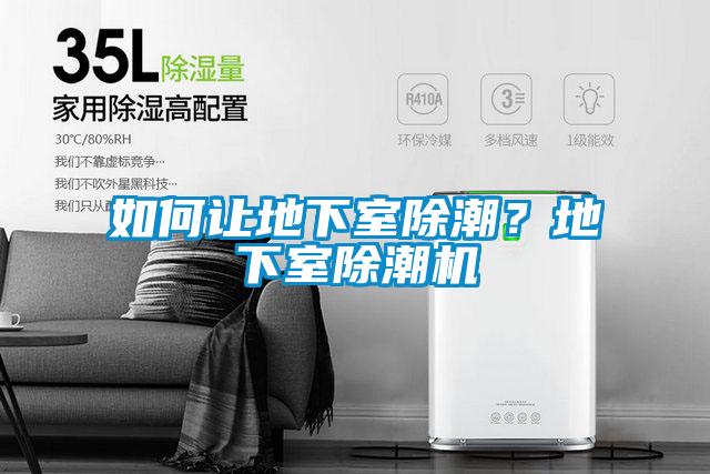 如何讓地下室除潮？地下室除潮機