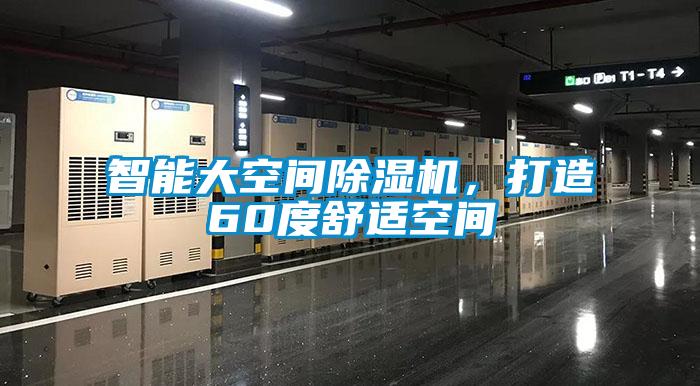 智能大空間除濕機,打造60度舒適空間