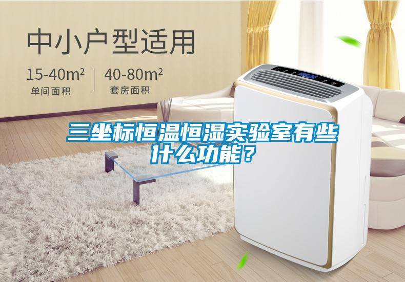 三坐標恒溫恒濕實驗室有些什么功能？