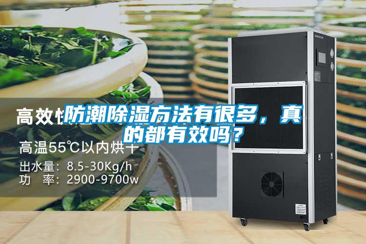 防潮除濕方法有很多，真的都有效嗎？