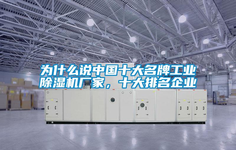為什么說(shuō)中國(guó)十大名牌工業(yè)除濕機(jī)廠家，十大排名企業(yè)