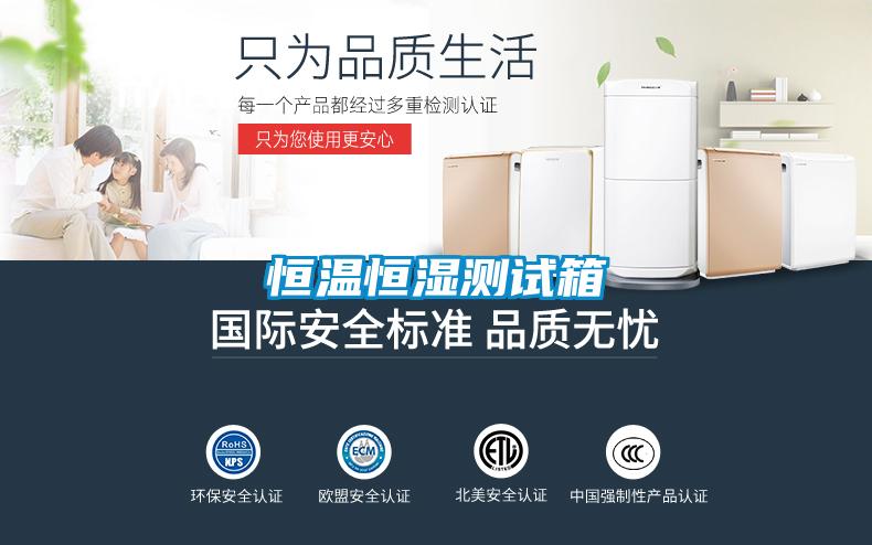 恒溫恒濕測(cè)試箱