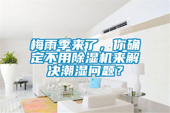 梅雨季來(lái)了，你確定不用除濕機(jī)來(lái)解決潮濕問題？