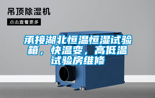 承接湖北恒溫恒濕試驗(yàn)箱,快溫變,高低溫試驗(yàn)房維修