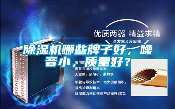 除濕機哪些牌子好，噪音小，質量好？