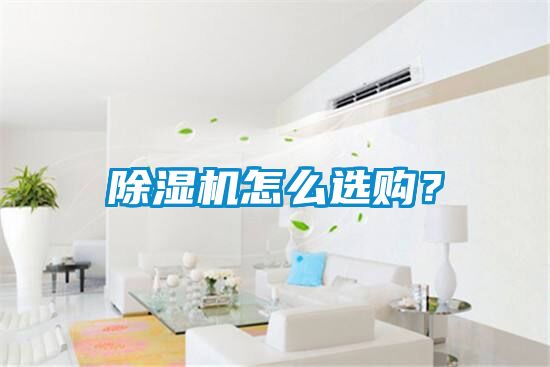除濕機(jī)怎么選購?