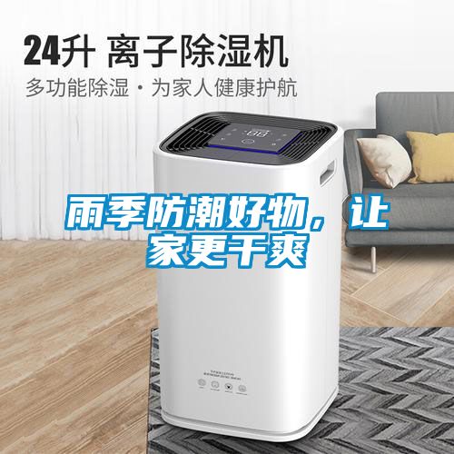 雨季防潮好物，讓家更干爽